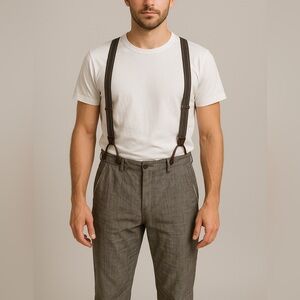 John Varvatos Gray Chinos